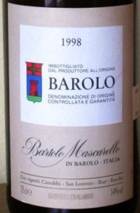barolo label